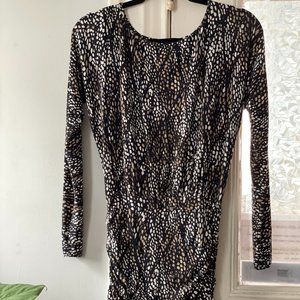 Tart Classy Sexy Body Con Dress with Exposed Back